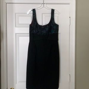 Nanette Lapore dark grey cocktail dress
